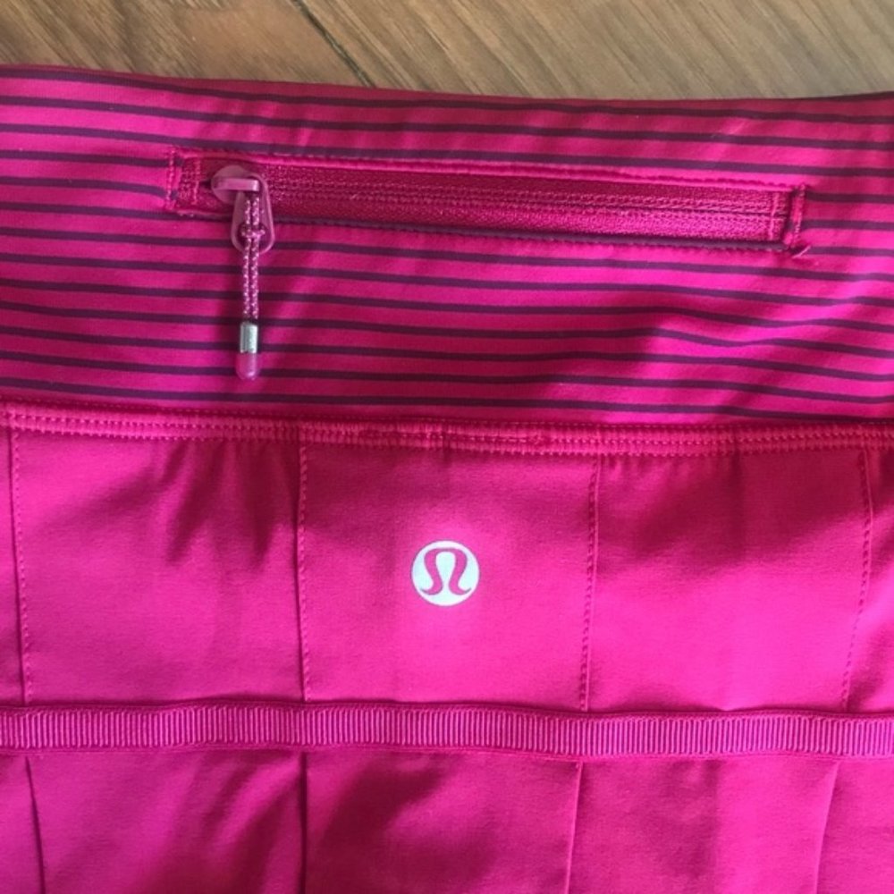 Lululemon Speed Running Pleated Skirt